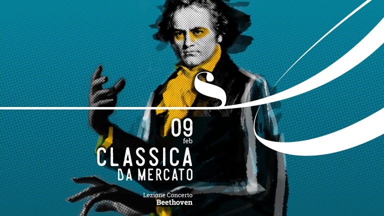 copertina di CLASSICAdaMercato | Lezione concerto Beethoven