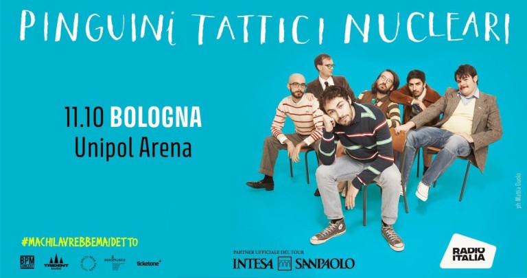 copertina di Pinguini Tattici Nucleari | TOUR RINVIATO