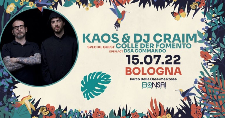 copertina di Kaos & DJ Craim "Chiodi Live"