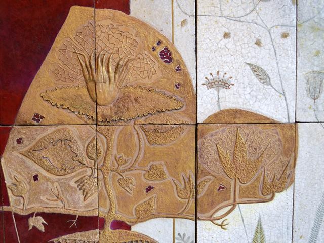 Pietro Melandri - Pannello decorativo dell'Albergo Roma di Bologna - Museo internazionale delle Ceramiche - Faenza (RA)