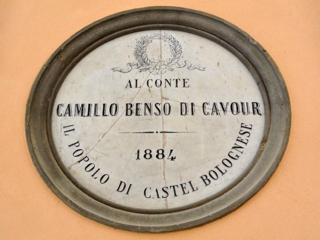 Omaggio a Camillo Benso di Cavour - Castelbolognese (RA)