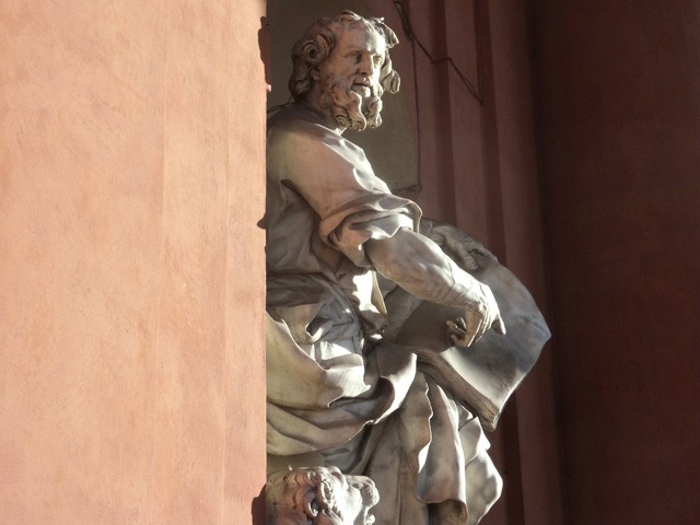 Basilica della Madonna di San Luca - particolare della facciata