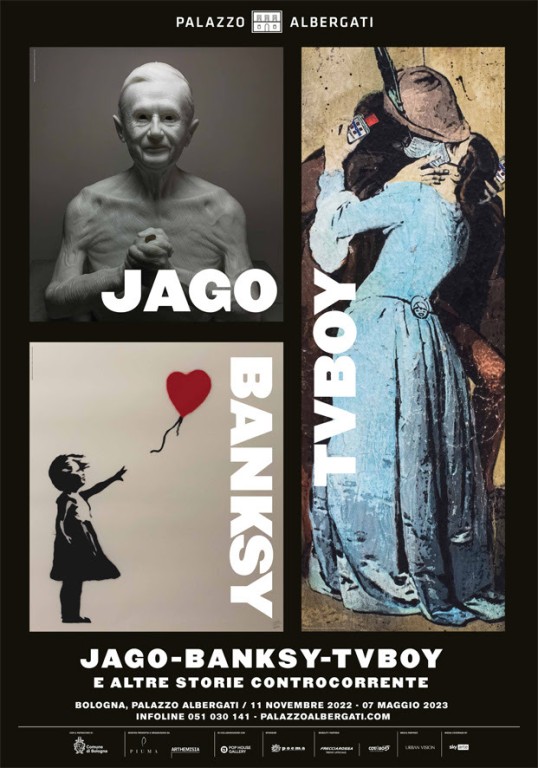 copertina di Jago, Banksy, TvBoy e altre storie controcorrente
