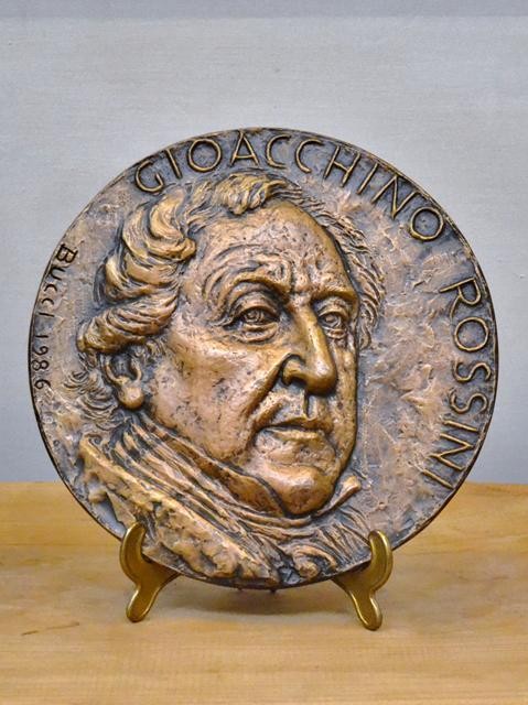 Medaglia commemorativa di G. Rossini - Mostra "Rossinissimo" - Lugo - 2018