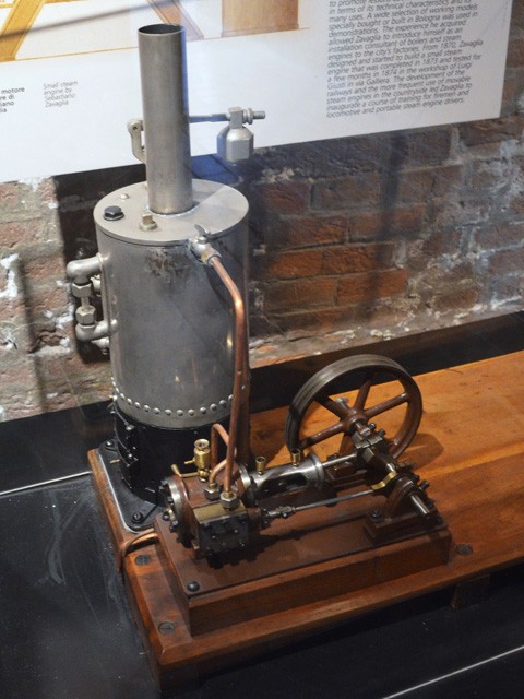 Modello di piccolo motore Zavaglia - Collezioni storiche - Museo del Patrimonio industriale (BO)