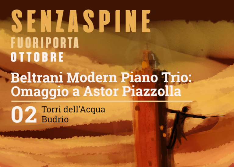 copertina di Omaggio a Piazzolla, Beltrani Modern Piano Trio