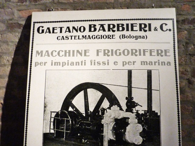 Pubblicità della ditta Barbieri - Museo del Patrimonio industriale (BO)
