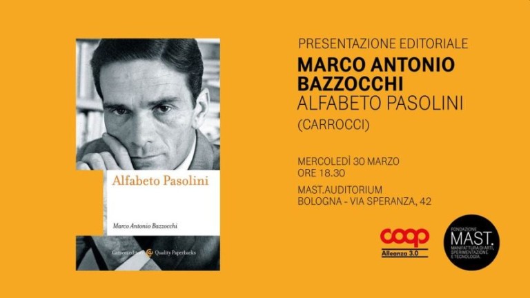 copertina di Marco Antonio Bazzocchi | Alfabeto Pasolini