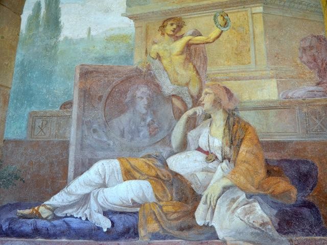Artisti operanti nel palazzo arcivescovile (BO) - P. Fancelli - Tomba Martinelli - Cimitero della Certosa (BO) - part.