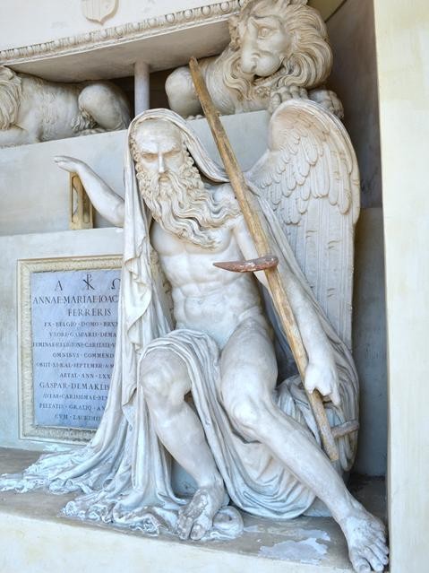 Tomba Ferreris De Maklis - G. Putti - Cimitero della Certosa (BO) - part.