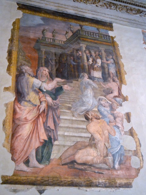 Cappella Farnese - Palazzo comunale (BO) - Affreschi di P. Fontana