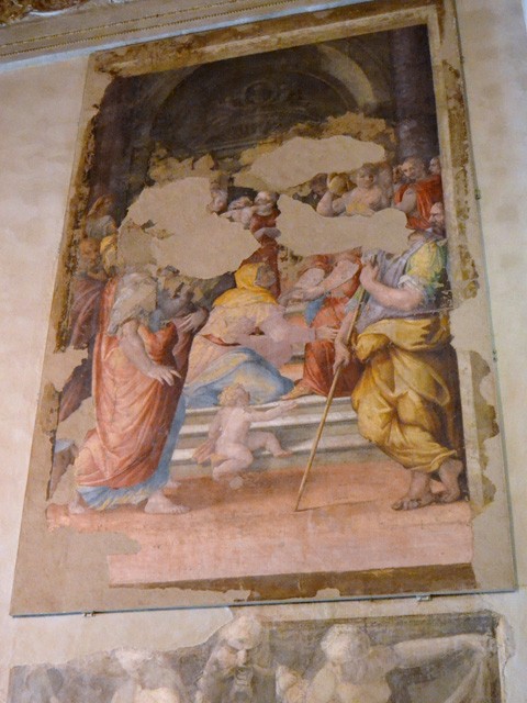 Cappella Farnese - Palazzo comunale (BO) - Affreschi di P. Fontana