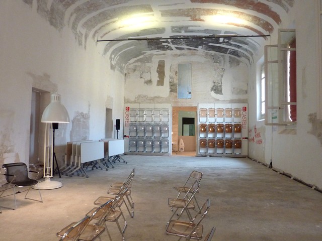 Salone interno al piano nobile dell'ex Ospedale dei Bastardini (BO)