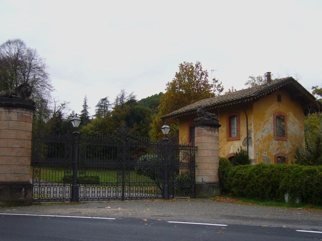 Ingresso di Villa Aria - Marzabotto (BO)