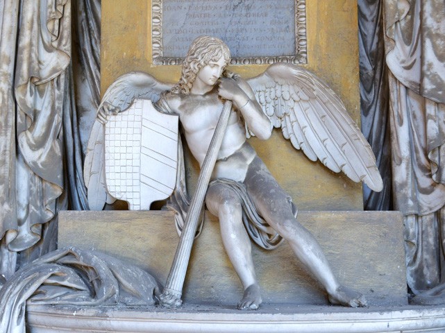 Tomba Trionfi Pepoli - G. Putti - Cimitero della Certosa (BO) - part.