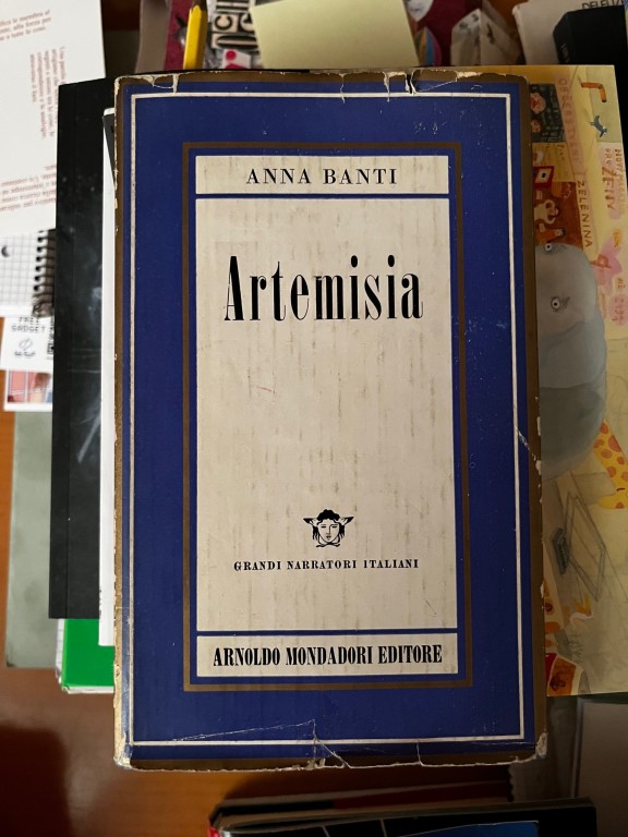 copertina di Artemisia in Pinacoteca 