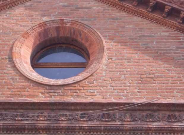 Santa Maria degli Angeli - particolare della facciata