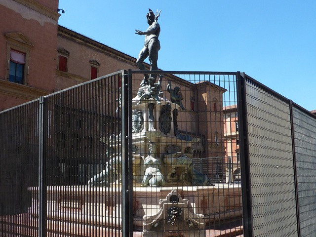 Nettuno transennato in epoca moderna