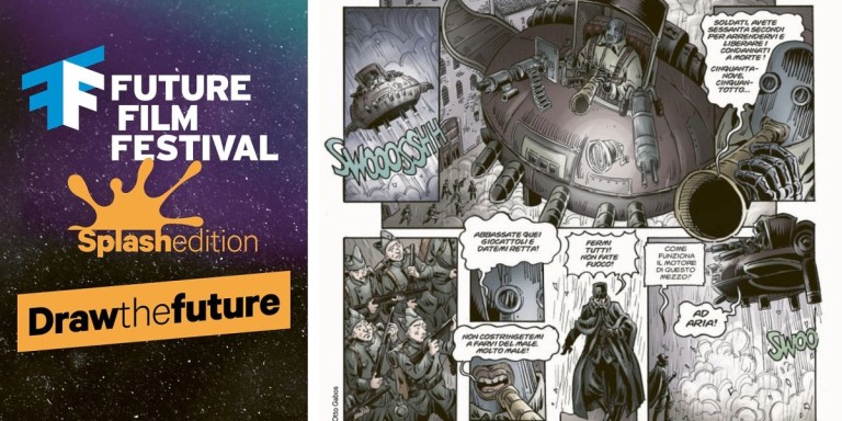 copertina di Future Film Festival Splash Edition - Draw the future