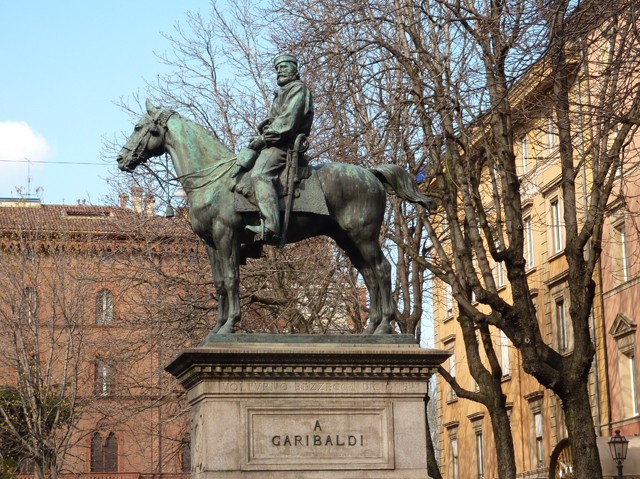 Monumento a Garibaldi - via Indipendenza (BO) - A. Zocchi