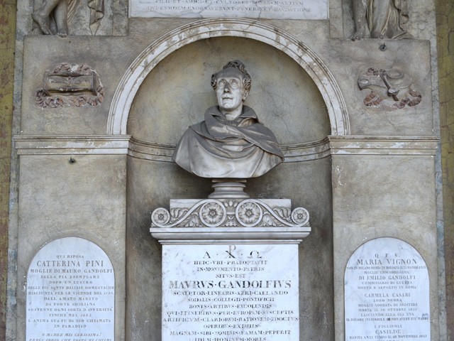 Tomba Gandolfi - G. De Maria - Cimitero della Certosa (BO)