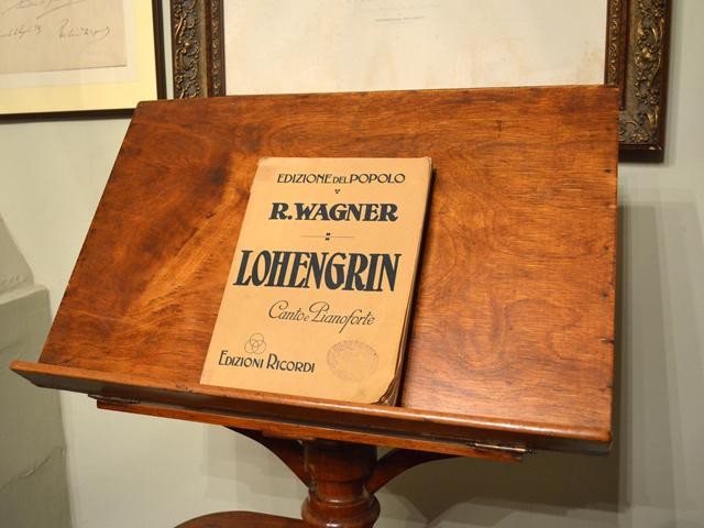 Spartito del "Lohengrin" di Wagner per canto e pianoforte - Accademia Filarmonica (BO)