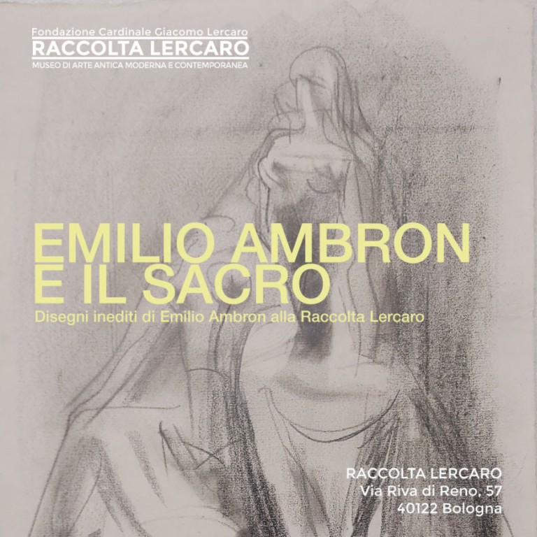 copertina di Emilio Ambron e il Sacro