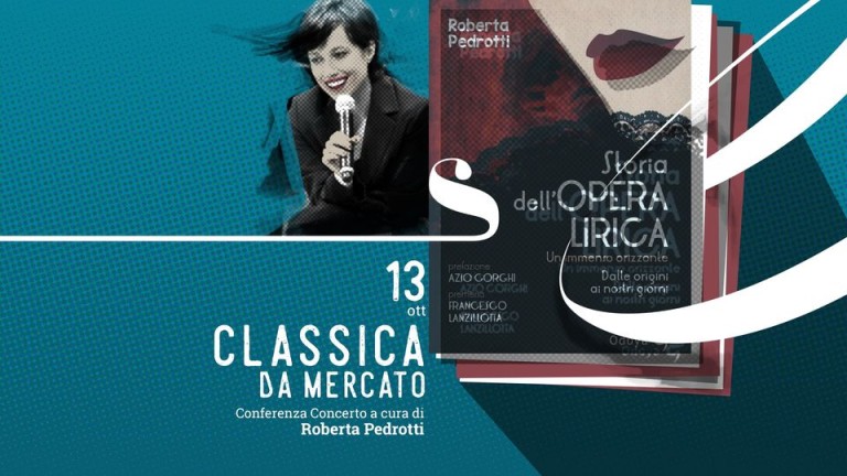 copertina di CLASSICAdaMercato | Roberta Pedrotti Conferenza-concerto